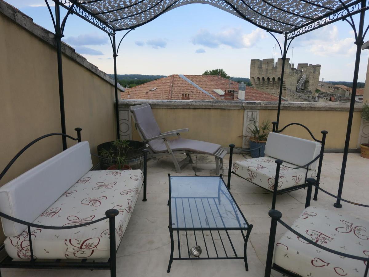 Отель Entre Vignes Et Dentelles Courthezon Экстерьер фото